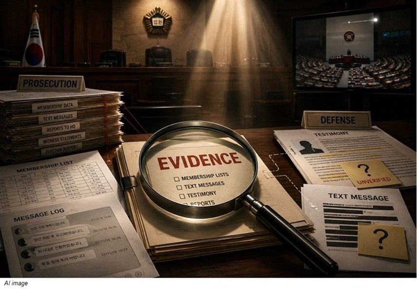 Disputed evidence in mass enrollment case